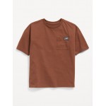 Short-Sleeve Oversized Pocket Graphic T-Shirt for Boys