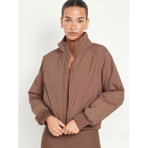 Water-Resistant Zip Jacket