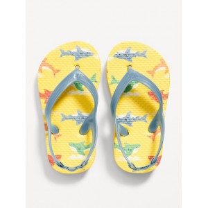 Printed Flip-Flop Sandals for Toddler Boys (Partially Plant-Based)