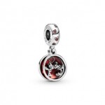 Disney, Mickey Mouse & Minnie Mouse Love and Kisses Dangle Charm