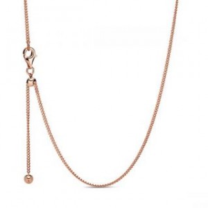 Curb Chain Necklace - Pandora Rose