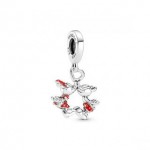 Disney, Mickey Mouse & Minnie Mouse Kissing Dangle Charm