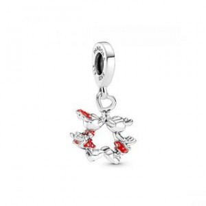 Disney, Mickey Mouse & Minnie Mouse Kissing Dangle Charm