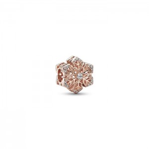 Festive Snowflake Charm - Pandora Rose