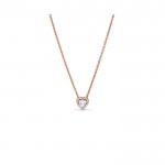 Sparkling Heart Collier Necklace - Pandora Rose