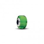 Green Mini Murano Glass Charm