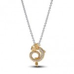 Two-tone Chinese Year of the Dragon Collier Necklace - Pandora Shine