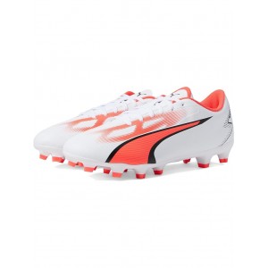 Ultra Play Firm Ground/Artificial Ground PUMA White/PUMA Black/Fire Orchid