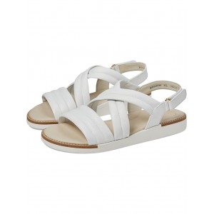 Ronnie Sandal White Leather