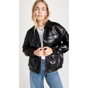Rhett Faux Leather Jacket