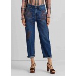 High Rise Relaxed Cropped Jeans
