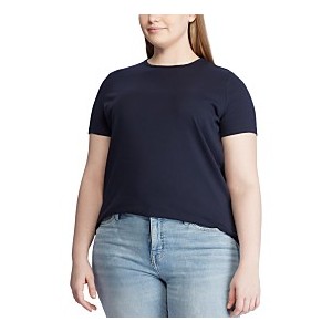 Plus Size Stretch Cotton T-Shirt
