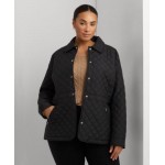 Plus Size Quilted Coat