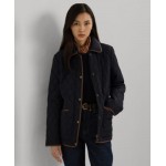 Womens Quilted Collar Coat