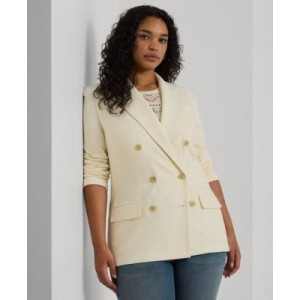 Plus Size Double-Breasted Blazer