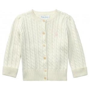 Polo Ralph Lauren Kids Cable-Knit Cotton Cardigan (Infant)
