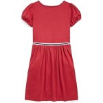 Polo Ralph Lauren Kids Fit-and-Flare Stretch Ponte Dress (Big Kids)