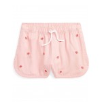 Polo Ralph Lauren Kids Strawberry Cotton Twill Shorts (Big Kids)