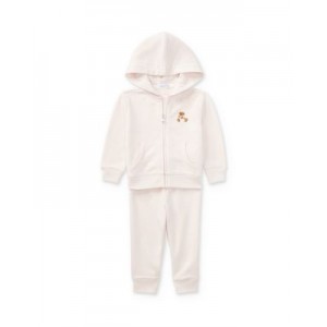 Girls French Terry Hoodie & Pants Set - Baby