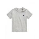 Boys Embroidered Pony Cotton Tee - Baby