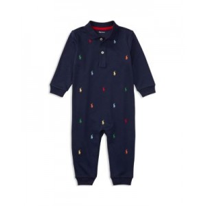 Boys Embroidered Coverall - Baby