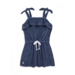 Girls Ruffled Terry Cover Up - Baby