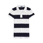 POLO RALPH LAUREN SLIM FIT CABLE-KNIT POLO SHIRT
