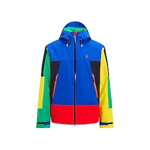 POLO RALPH LAURENCOLOR-BLOCKED WATER-RESISTANT JACKET