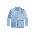 POLO RALPH LAUREN CLASSIC FIT PATCHWORK CHAMBRAY SHIRT
