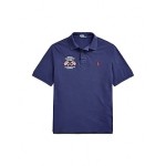 POLO RALPH LAUREN CLASSIC FIT FLAG-EMBROIDERED POLO SHIRT