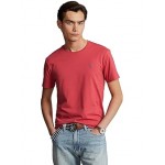 Classic Fit Jersey Crew Neck T-Shirt Red Sky