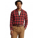 Classic Fit Checked Double-Faced Shirt 3434B Red/Black