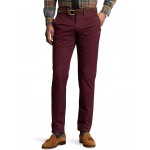 Straight Fit Stretch Chino Pants Rich Ruby