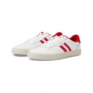 Court Low-Top Sneaker Off-White/Red