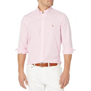 Classic Fit Stretch Cotton Shirt Pink