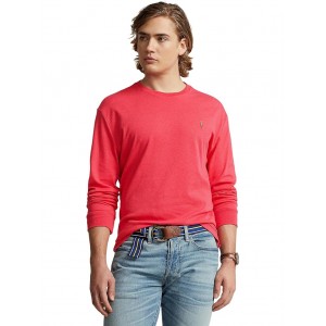 Classic Fit Soft Touch Long-Sleeve Tee Rosette Heather