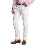 Varick Slim Straight Garment-Dyed Jean Deckwash White