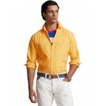 Classic Fit Garment-Dyed Oxford Shirt Yellow 1