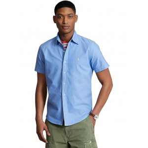 Garment-Dyed Oxford Shirt Harbor Island Blue