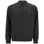 Polo Ralph Lauren Mens Bi-Swing Lined Windbreaker Jacket - Black