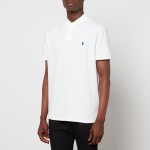 Polo Ralph Lauren Mens Custom Slim Fit Polo Shirt - White