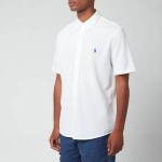 Polo Ralph Lauren Mens Featherweight Mesh Short Sleeve Shirt - White