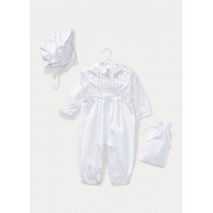 Cotton Christening Coverall