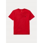 Cotton Jersey V-Neck Tee