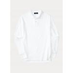 Cotton Long-Sleeve Uniform Polo Shirt