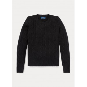 Cable-Knit Cashmere Sweater