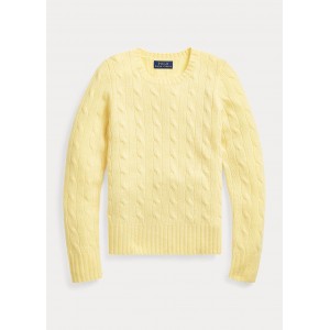 Cable-Knit Cashmere Sweater