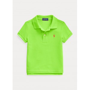 Cotton Mesh Polo Shirt