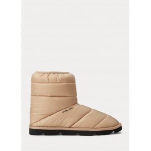 Logo Quilted Bootie