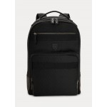 Leather-Trim Travel Backpack